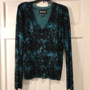 Buffalo David Bitton light Sweater knit top L